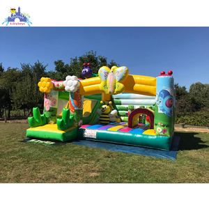 บ้านลมธีมสวนผึ้ง Lilytoys พร้อมแทรมโพลีนเป่าลมสำหรับเด็กและผู้ใหญ่ เล่นสนุกกลางแจ้ง - Product Image 3