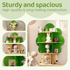 현대 침실과 거실 홈 가구 나무 어린이 책장 어린이를위한 나무 나무 책장 - Product Image 3