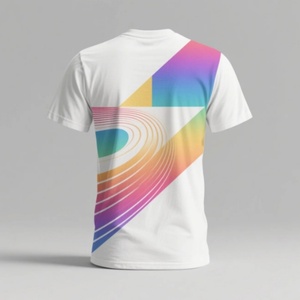 T-shirt léger à col roulé en maille unie pour homme - Idéal pour la randonnée, le camping, respirant, écologique, personnalisable - Product Image 1