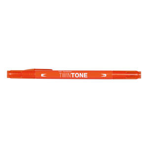 TOMBOW - Marcador de Doble Punta Color Naranja Zanahoria - Product Image 1