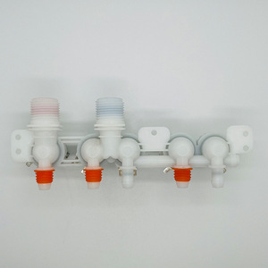 Válvula de Agua para Lavadora AjU AJU73213301, Cuerpo Blanco Gris, 5 Bobinas, DC12V, Accesorio Eléctrico - Product Image 3