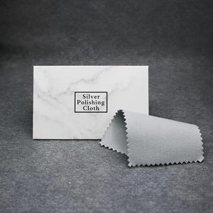 कस्टम लोगो माइक्रोफाइबर ने गहने साफ कपड़े चांदी पॉलिश गहने साफ और पॉलिश - Product Image 5