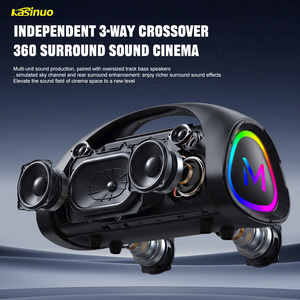 Haut-parleur subwoofer intelligent de premier ordre, portable, étanche, sans fil, avec microphone - Product Image 3