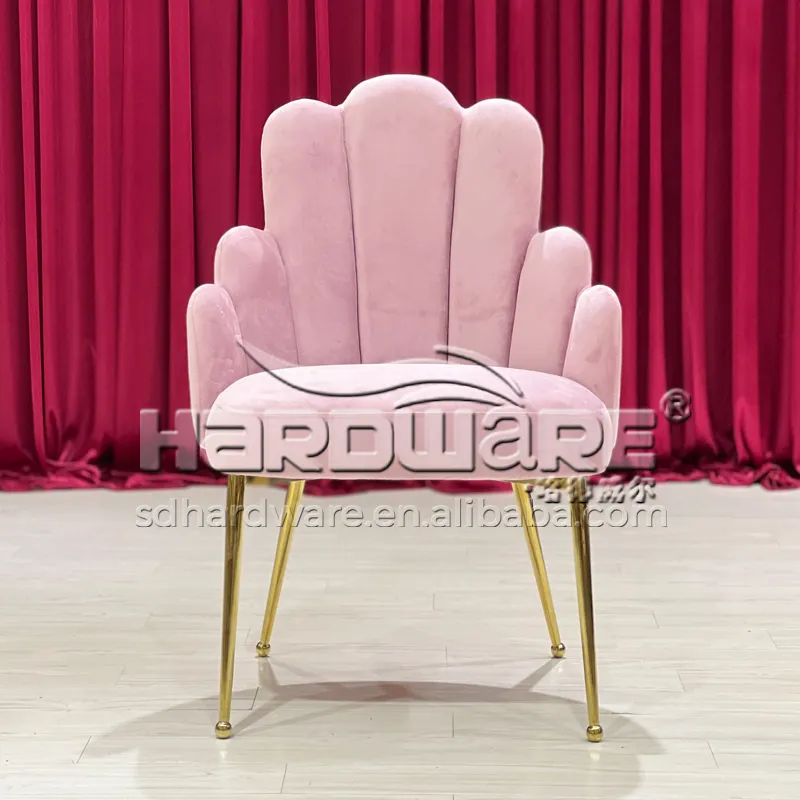 Sedia da matrimonio per banchetti con trono re con schienale alto in acciaio inossidabile reale