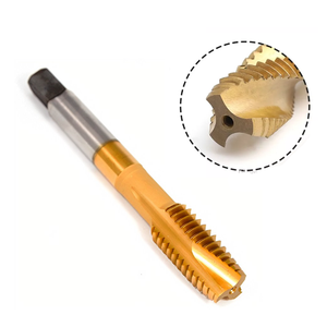 Tarauds <span class=keywords><strong>de</strong></span> machine <span class=keywords><strong>de</strong></span> pointe en spirale <span class=keywords><strong>de</strong></span> flûte droite <span class=keywords><strong>de</strong></span> HSS pour le taraudage non ferreux d'acier <span class=keywords><strong>aluminium</strong></span> cuivre - Product Image 6