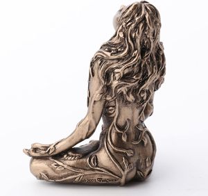 Mère <span class=keywords><strong>Terre</strong></span> <span class=keywords><strong>Gaia</strong></span> Assis Lotus Pose Résine Décor - Product Image 4