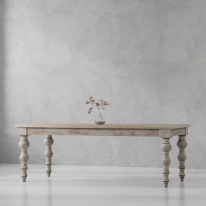 <b>Wooden</b> Dining <b>Table</b> <b>Solid</b> Wood Premium Furniture for Dining Room Home Restaurant Cafe Hotel and Luxury Interior Decoration - Product Image 2