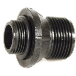 Conector de agua para jardín de 1 pulgada x 3/4 de pulgada con reducción de rosca y anillo de sellado - Product Image 1