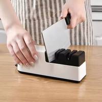 Aiguiseur de couteaux en diamant électrique domestique Portable professionnel à main pour l'affûtage de cuisine de ciseaux écologique