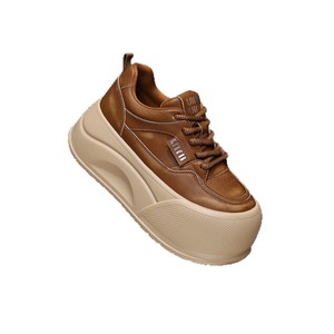 <span class=keywords><strong>Scarpe</strong></span> da <span class=keywords><strong>donna</strong></span> casual leggere bianche con plateau e suola spessa in schiuma antiscivolo, rialzanti, con design accattivante, ideali per l'autunno - Product Image 5