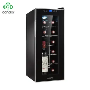 Candor: 12 Flaschen Candor Wein kühler/Kühler/Kühlschrank CW-35 mit ETL/CE/ROHS-Zulassungen