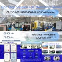 Servicios de Mecanizado CNC de 5 Ejes de Alta Precisión Personalizados, OEM para Todas las Industrias, Piezas de Torneado y Fresado de Acero, Latón, Titanio y Aluminio