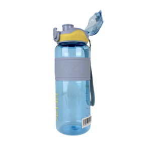Bouteilles d'eau motivantes en plastique Tritan 1L avec logo personnalisé, vente en gros d'usine, pour le sport, avec graduations - Product Image 2