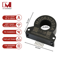 Dispositivo de Corriente Residual de 30mA CA y 6mA CC, Sensor de Transformador de Corriente para Montaje en PCB, RCM GFCI con Salida Digital UART para Cargador de Vehículos Eléctricos