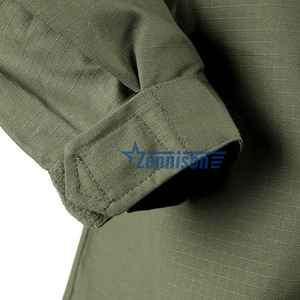 Produk Baru terlaris pakaian kamuflase Rip-Stop seragam ACU hijau zaitun - Product Image 2