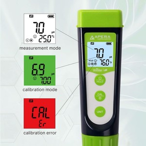 Apera Instruments GroStar GS2 PenTester for Soil Samples Apera Instruments AI102G GroStar Series GS2 Soil PH Pen Tester Kit for - Product Image 5