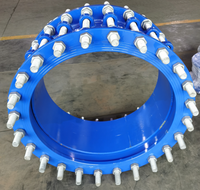 Raccords de démontage en acier au carbone pour pipelines, taille DN65-DN2400, PN10, PN16, usine professionnelle chinoise