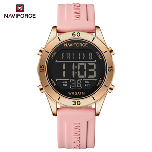 นาฬิกา <span class=keywords><strong>Naviforce</strong></span> รุ่น NF5054 ขายดี นาฬิกาข้อมือดิจิตอลแฟชั่นสำหรับผู้หญิง สายซิลิโคนแท้ กันน้ำ ฟังก์ชั่นหลากหลาย นาฬิกาลำลอง ECO จากบริษัท - Product Image 1