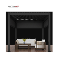 Pergola de cuisine extérieure automatique motorisée personnalisable à bas prix