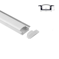 YIDUN Profilés en aluminium de boîtier LED à installation dissimulée de haute qualité Fournisseur de confiance de supports de lampe et de bases