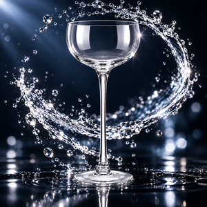 Verres à vin ultra-fins en <span class=keywords><strong>cristal</strong></span> 150 ml incassables avec bordure dorée pour vin rouge et <span class=keywords><strong>blanc</strong></span>, verre Nick Nora, couleur personnalisée, design moderne - Product Image 4