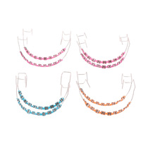 Cadena Decorativa Colorida para Brackets Dentales, Modelo de Brackets para Dientes, Gama Completa, para Terapia Oral, Equipo y Accesorio de Moda