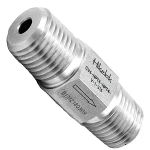 Hikelok O-ring seal one way valve with spring check valve and air compressor check valves