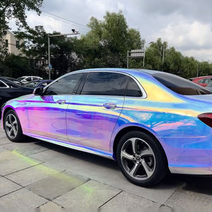 Film adhésif pour voiture 1,52*18M, chrome arc-en-ciel blanc, vinyle de covering auto changeant de couleur, haute qualité - Product Image 4