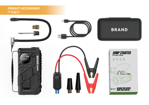 Boltpower <span class=keywords><strong>D</strong></span>émarreur de <span class=keywords><strong>Voiture</strong></span> Portable 4-en-1 avec Gonfleur de Pneus 20000mAh 3000A 12V <span class=keywords><strong>Batterie</strong></span> <span class=keywords><strong>d</strong></span>'Urgence et Power Bank pour Voitures et Camions - Product Image 6