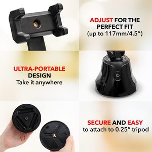 Ai Mặt Theo Dõi 360 Xoay Di Động Chủ AI Thông Minh Chụp Điện Thoại Di Động Đứng Tự Động Theo Dõi Khuôn Mặt Điện Thoại Chủ - Product Image 2