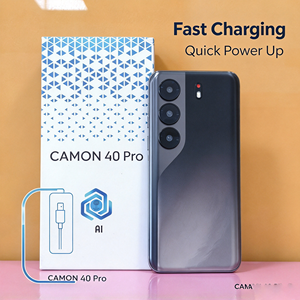 เทคโนโลยีใหม่ล่าสุด Camon 40 pro สมาร์ทโฟนหน้าจอโค้ง 5G ความจุ 128GB โทรศัพท์มือถือ 5G สมาร์ทโฟน 5G - Product Image 1