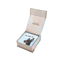 Cartes d'affirmation personnalisées en gros sur le thème des animaux (chiens) – Jeu de cartes quotidiennes de citations de pleine conscience pour enfants et familles – Soins personnels et santé mentale (papier)