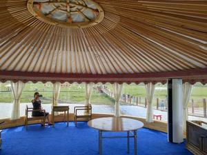 Tende Glamping di lusso attrezzature all'aperto escursioni <span class=keywords><strong>campeggio</strong></span> Mongolia yurta - Product Image 5