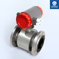 Medidor de Flujo Electromagnético de Grado Industrial, Precisión +/-0.5%, Conexión de Brida de Acero al Carbono, Opción OEM, Marca Chen Shuo