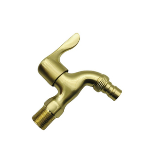 Solid Brass Bibcock 1/2 Inch Outdoor Tap Wall Mounted Anti Corrosion Polished Finish for Garden Farm Household Use - Product Image 2