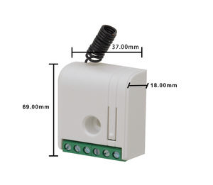 Mini-récepteur YET477 9~24V 433Mhz universel à code ouvert 1 canal pour commande <span class=keywords><strong>de</strong></span> commutateurs, signaux électriques, portails, fenêtres, stores et portes - Product Image 1