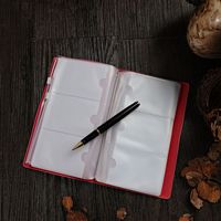 Carnet de voyage INS A6 en cuir vintage rétro pour écrire, prendre des notes, organiser son agenda, stockage, carnet rechargeable