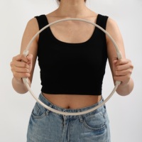 Accessoires de Pilates : Barre de musculation en silicone, anneau de cheville, ballon de yoga, ensemble de fitness pour la maison, vente en gros, logo personnalisé en usine