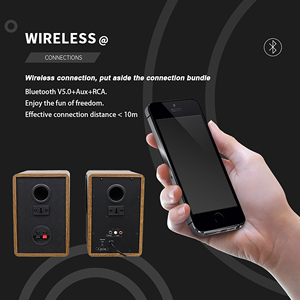 2024 baru desain populer rak buku Bluetooth Hifi speaker aktif sistem <span class=keywords><strong>Audio</strong></span> peralatan suara amplifier nirkabel untuk Pc rumah - Product Image 4