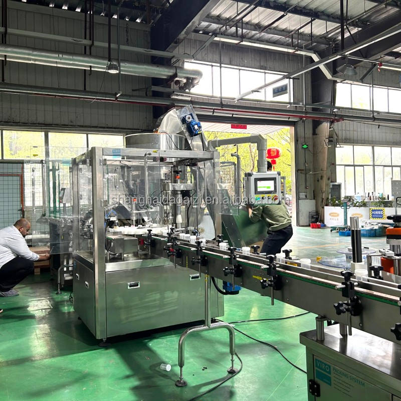 Automatic Sampling Machine Cover Automatic Plastic Sampling Cup Capping and Labeling Machine| Alibaba.com