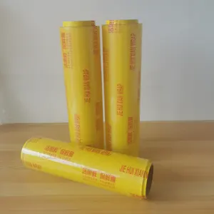 Mutfak kullanımı için gıda sarma PVC streç naylon film gıda sınıfı plastik rulo Film