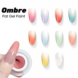Palette de vernis gel MyBeautyNails sans HEMA ni TPO, 6 à 9 couleurs, pour nail art, gel épais effet ombré - Product Image 2