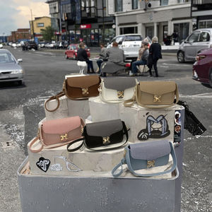 Bolso de cuero PU para mujer de estilo Vintage y Nacional 2025, bolso de hombro tipo bandolera para mujer, bolso de diseñador de moda, superventas - Product Image 3