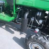 Traktor kompak 110-200HP (16F + 8R) dengan loader dan backhoe tracteur untuk pertanian 4x4 mesin pemotong rumput kebun untuk dijual