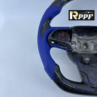 Volant de course en fibre de carbone RPPF LED compatible avec Chrysler 300