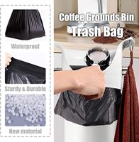 Sacs poubelles pour boîte à expresso verticale, sacs poubelles commerciaux de grande taille pour bar, cuisine, bureau, boîte à marc de café