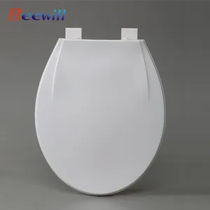 Wc cobertura de assento de vaso sanitário moderno, adulto plástico cobertura de assento