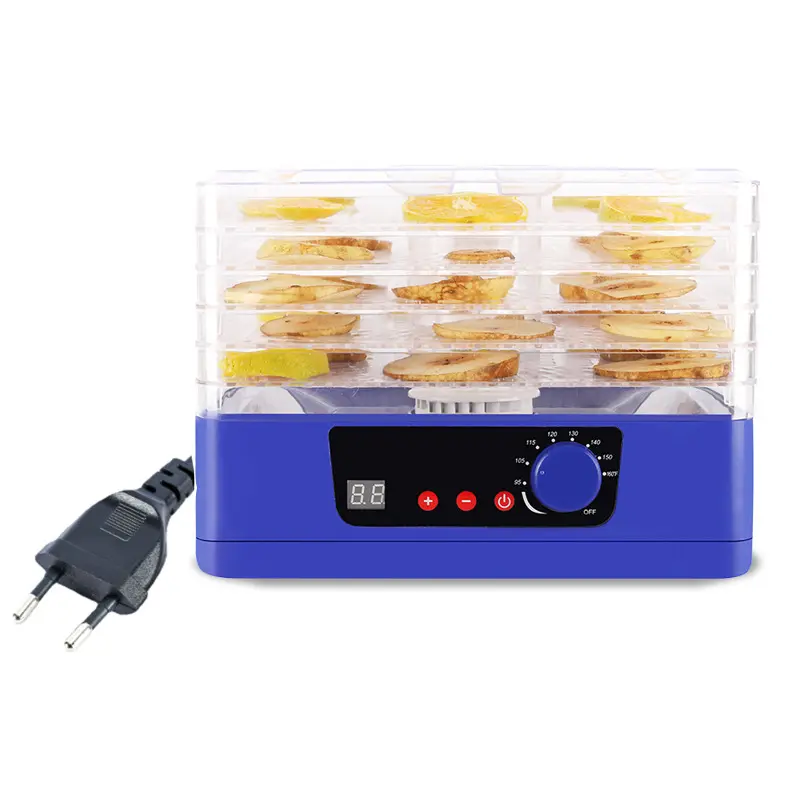 Fruits And Vegetables Dehydration Device Dehydrated Machine With 5 Trays Fruit dehydrator Home Fruits Dryer