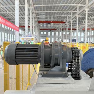 Máquina de Fabricación de Tejas Metálicas de Una Sola Capa de Alta Calidad, con Engranajes, Rodamientos, Control PLC y Fácil Operación - Product Image 4