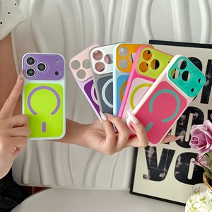 เคสโทรศัพท์แม่เหล็กสองสีสำหรับ iPhone 18/17 Pro Max, เลนส์คริสตัล 16 ชิ้น, ป้องกันเต็มรูปแบบ 15 ชิ้น, ป้องกันการกระแทก 14 ชิ้น - Product Image 4
